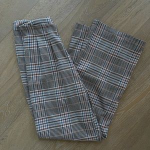 Nastygal wide leg pleated pants